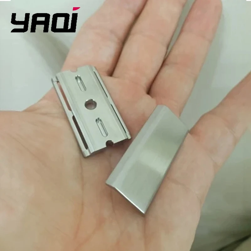 

Насадка для безопасной бритвы Yaqi Tile 316 из нержавеющей стали, профессиональная насадка для бритвы, в подарок парню