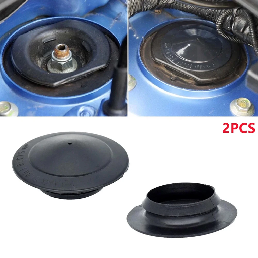 Pair Front Suspension Strut Mount Cover For Nissan Leaf ZE0 Juke F15 Cube Z12 54330ED000 Dustproof Waterproof Mount