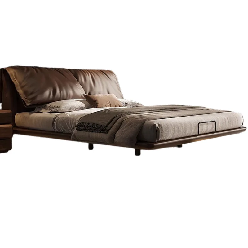 Suspended bed, double 1.8x2 meters, master bedroom queen bed for household use