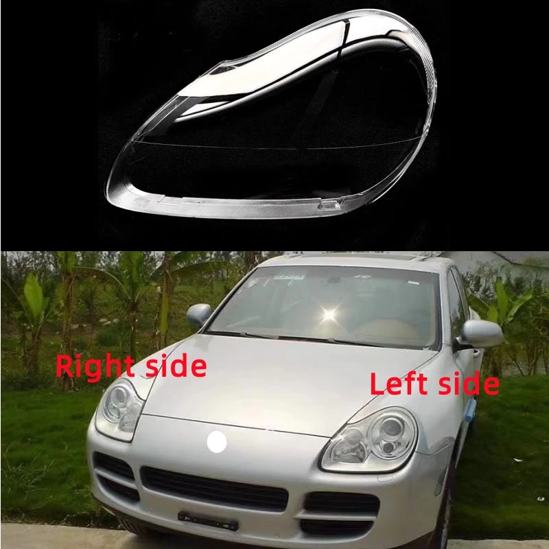 

For Porsche Cayenne 2005 2006 Car Headlight Shell Headlight Cover Headlamp Lens Headlight Glass Auto Shell Cover