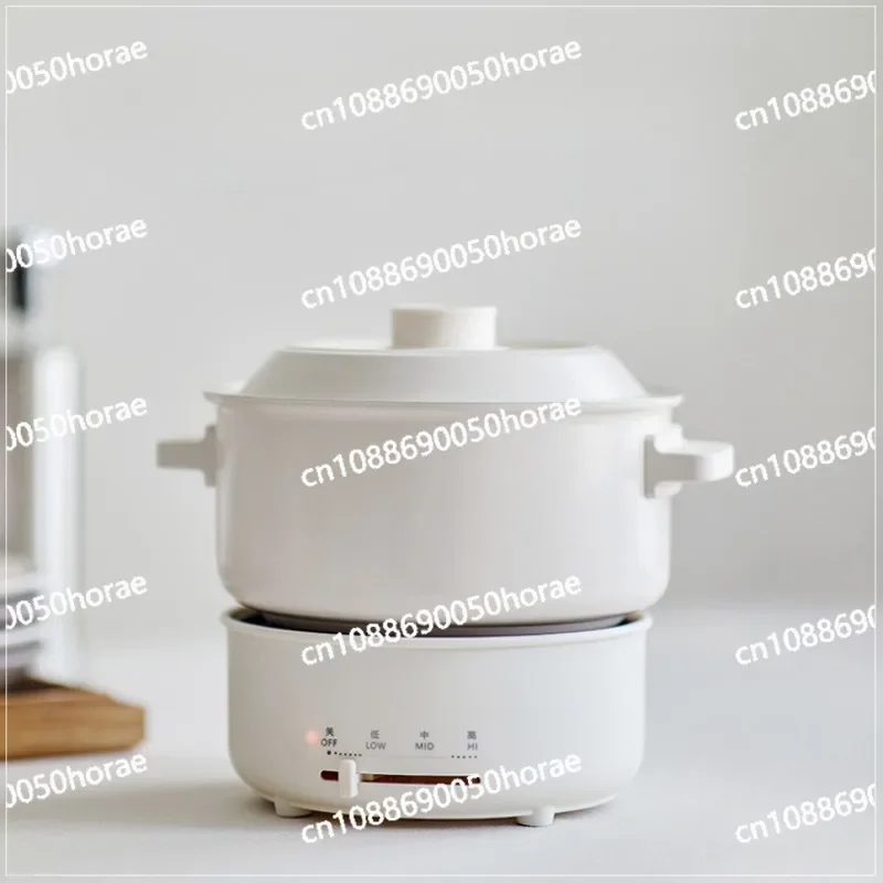 Instant Rice Cooker, Split Type Household Multifunctional Instant Noodle Pot, 2L