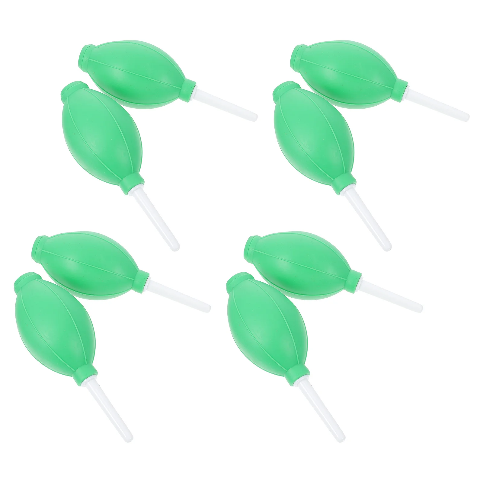 8 Buah Pembersih Debu Peniup Udara Bola Peras Portabel Elastis untuk Perlengkapan Pembersih Layar Keyboard Lensa Kamera Tahan Lama