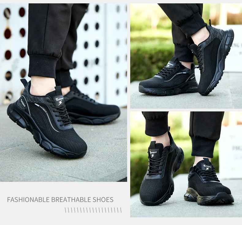 Sicherheitsschuhe für Herren, Anti-Schlag- und Anti-Stich-Arbeitsschuhe, unzerstörbare Sicherheitsstiefel für Herren, isolierte Schuhe, taktische Stiefel – Detail 12