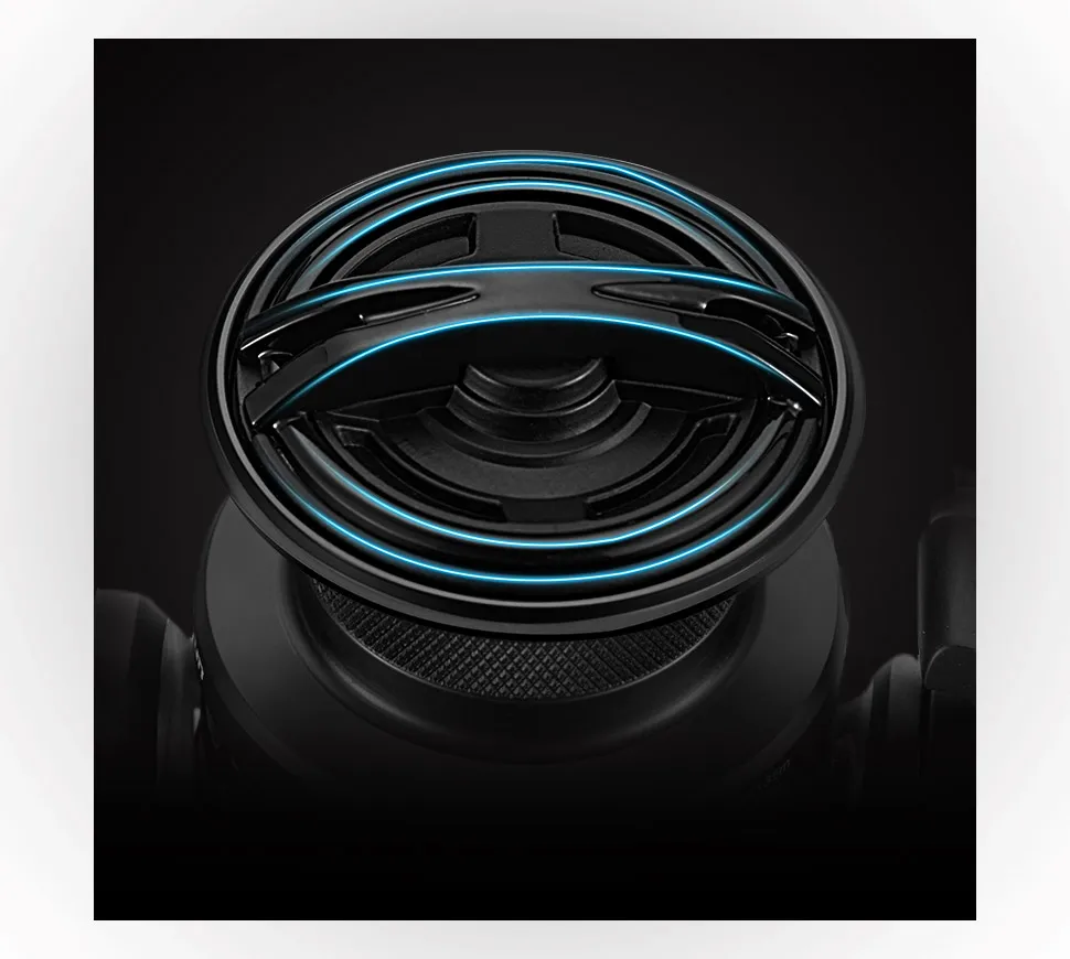 Piscifun Carbon X2 Spinnrollen, maximale Bremskraft 10 kg, ultraleicht, 156 g Gewicht, Rotor 6,2:1/5,2:1, 10+1 abgeschirmte Lager, Angelrollen – Detail 5