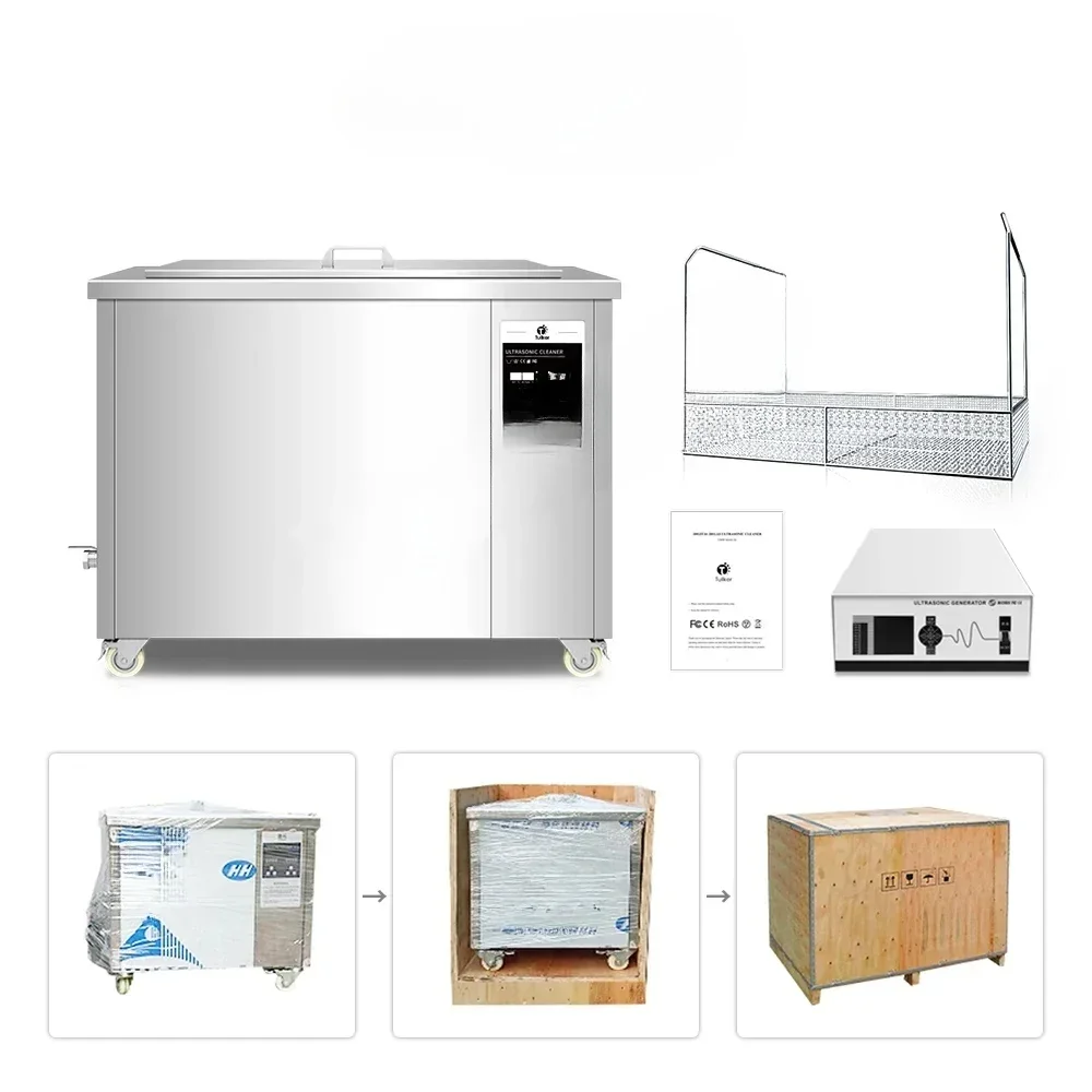 

Wholesale Price 61L 2000L Customized Industry Ultrasonic Cleaner Washing Machine Tank Engine Block Parts DPF Bath Sonic Clean Eq