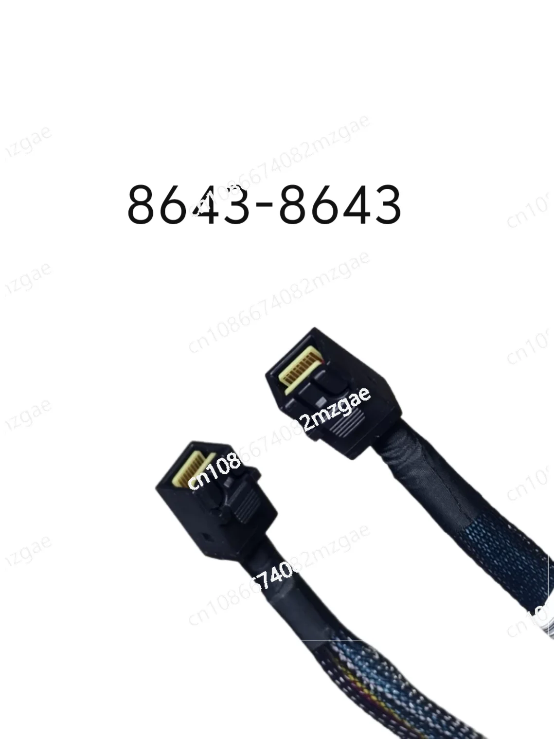 SFF8643 cable SFF to 8087 adapter cable 8643-8644 server square head Minisas data cable 1 meter