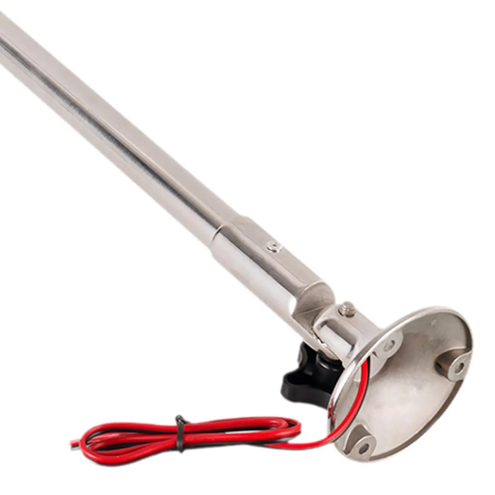 Кормовой светильник, высокая производительность, 12-24 В, белый светодиод, простой в установке светильник для лодки, регулируемый для Jon Boat Pontoon Small Boats