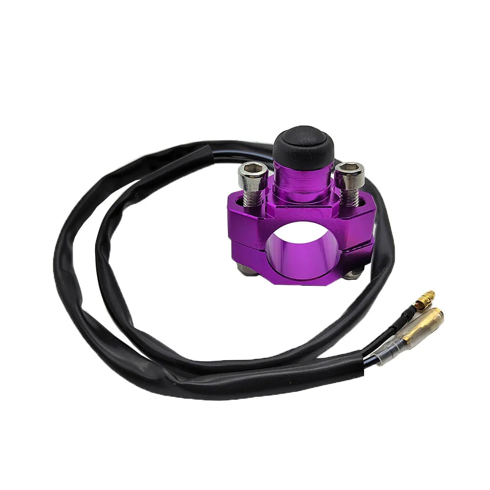 CNC Motorrad Universal Stop Start Kill Schalter Taste Mit Rotierenden Bar Clamp Für KTM HONDA Yamaha YZF WRF CRF EXC XCF 125 250