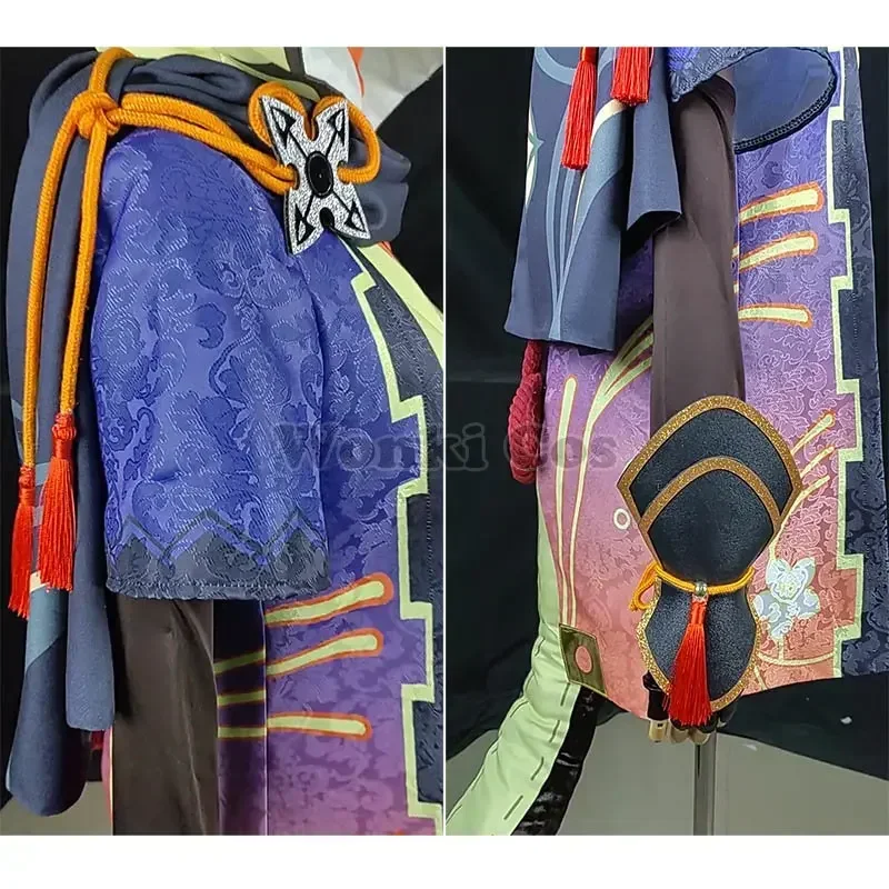 Игры Impact Sayu, карнавальный костюм, парик с хвостом ninjia, девушка Gen, косплей, костюмы для вечеринок Shin, наряды