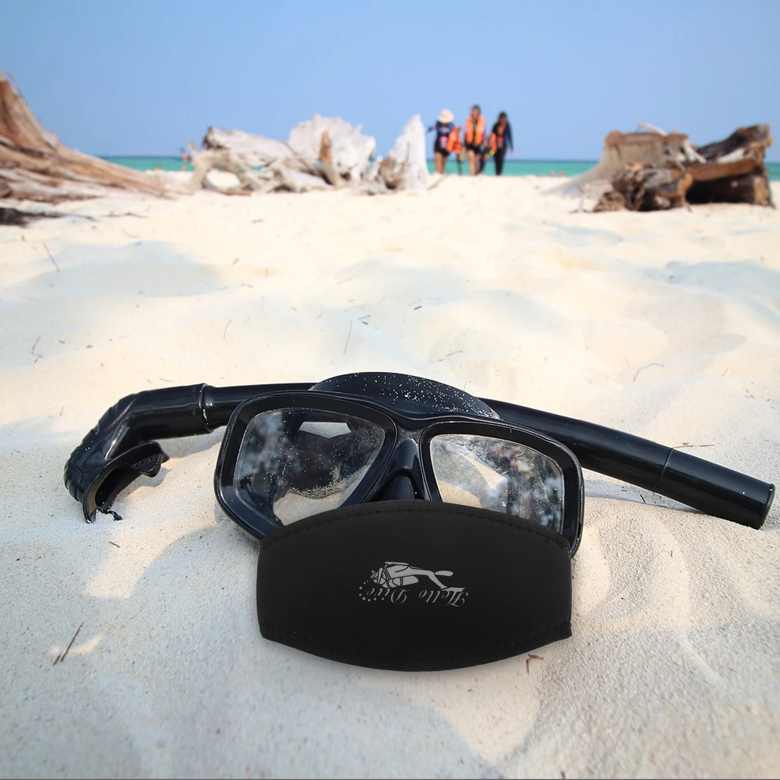 

Snorkeling Gear for Adults Diving Goggles Headband Protective Case Mask Strap Connector