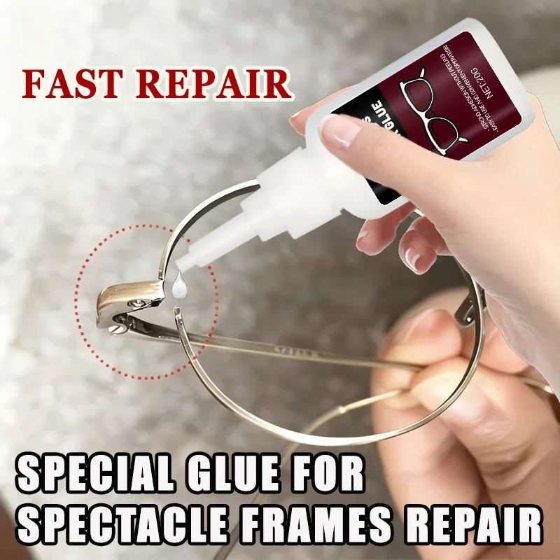 IFUBO 20g Eyeglass Repair Glue Fast Fix Spectacle Frames Strong Bonding DIY Multi-Purpose Adhesive