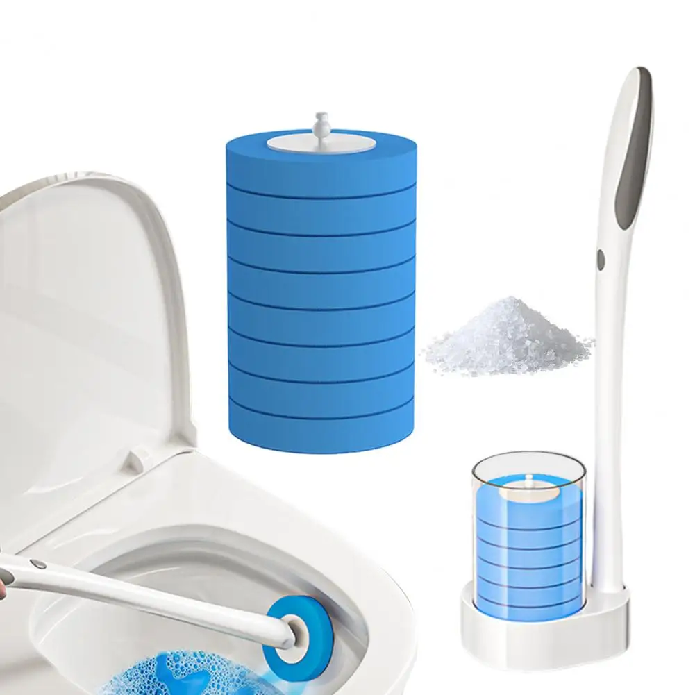 Scale Dirt Removal Toilet Brush Heads Universal Compatibility Toilet Brush Replacement Heads for Powerful Performance for Toilet