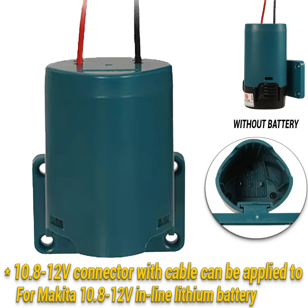 

Adapters For Makita 10.8-12V Lithium Battery DIY Adapter Dock Power Connector With 14AWG Cable Tool Parts