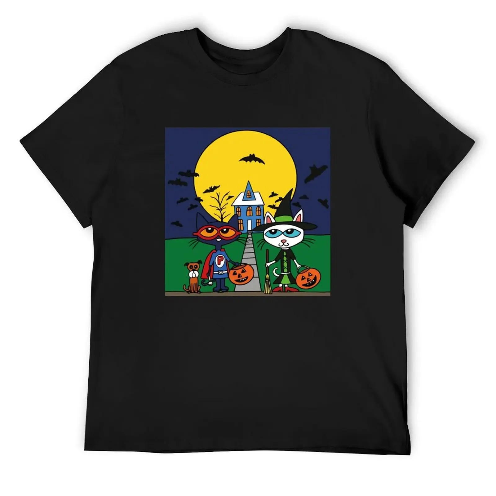 pete the cat T-Shirt graphic shirts vintage t shirts plus size tops custom shirt compression shirt men