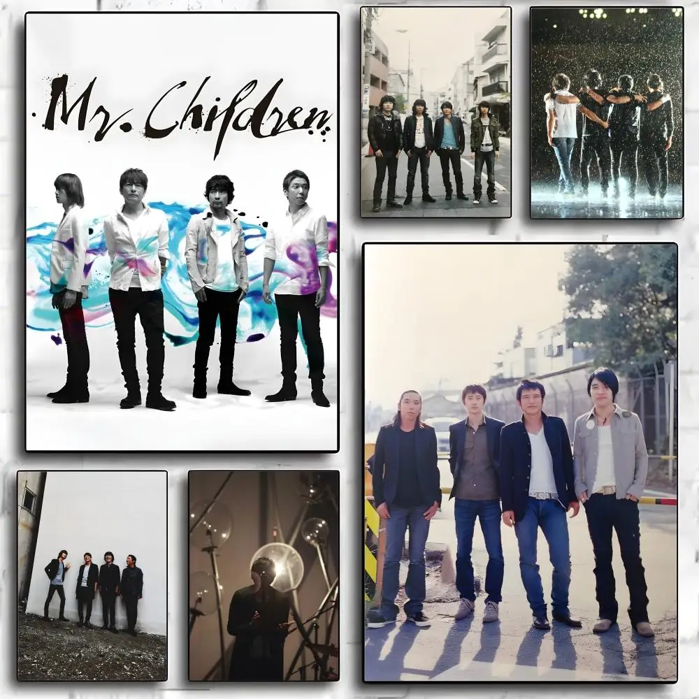 Japanese band Mr.Children Poster HD art sticky wall waterpro