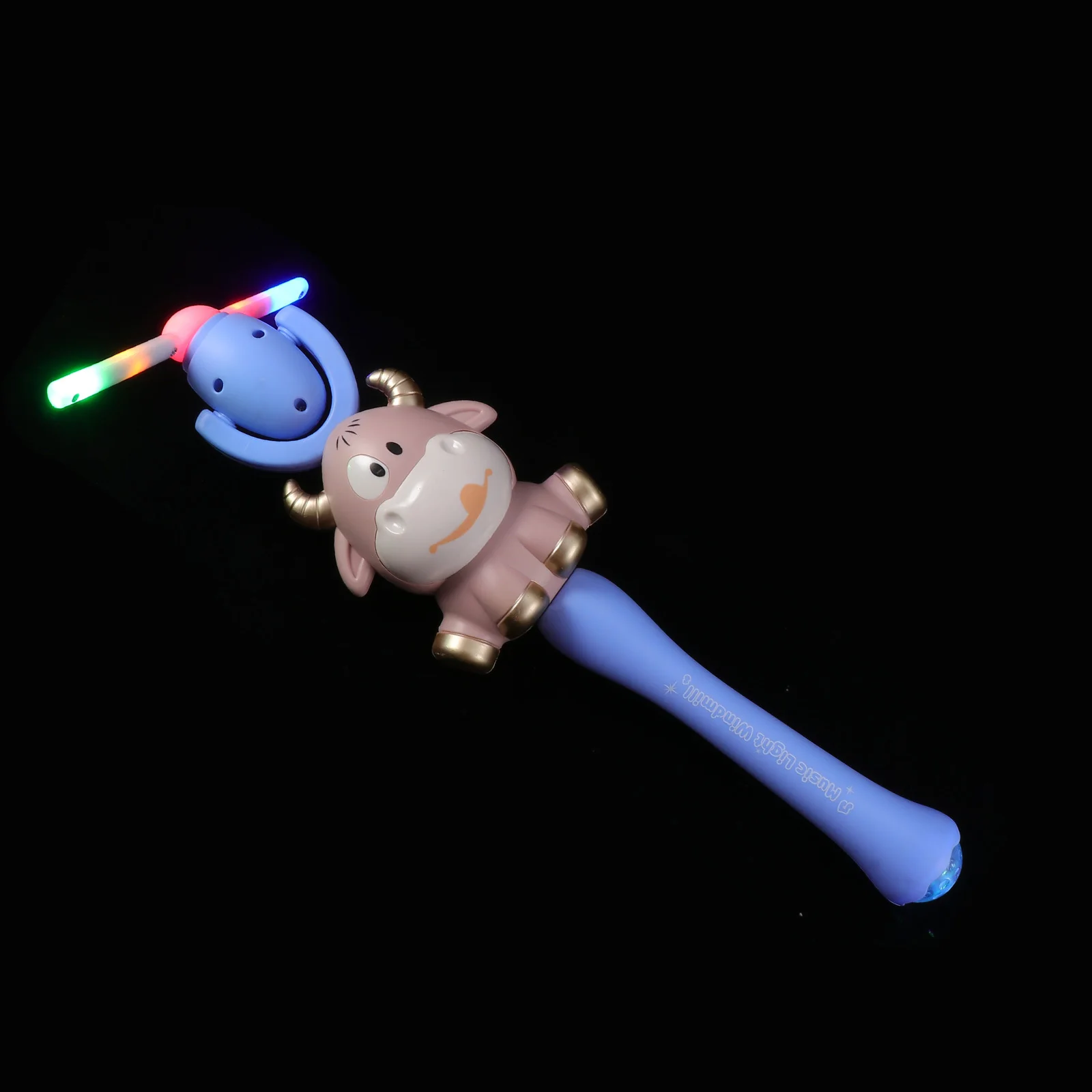 Fairy Windmill Light Stick Glowing Rotating Decorative Luminous for Kids Parties Festivals Glowing Fairy Sticks