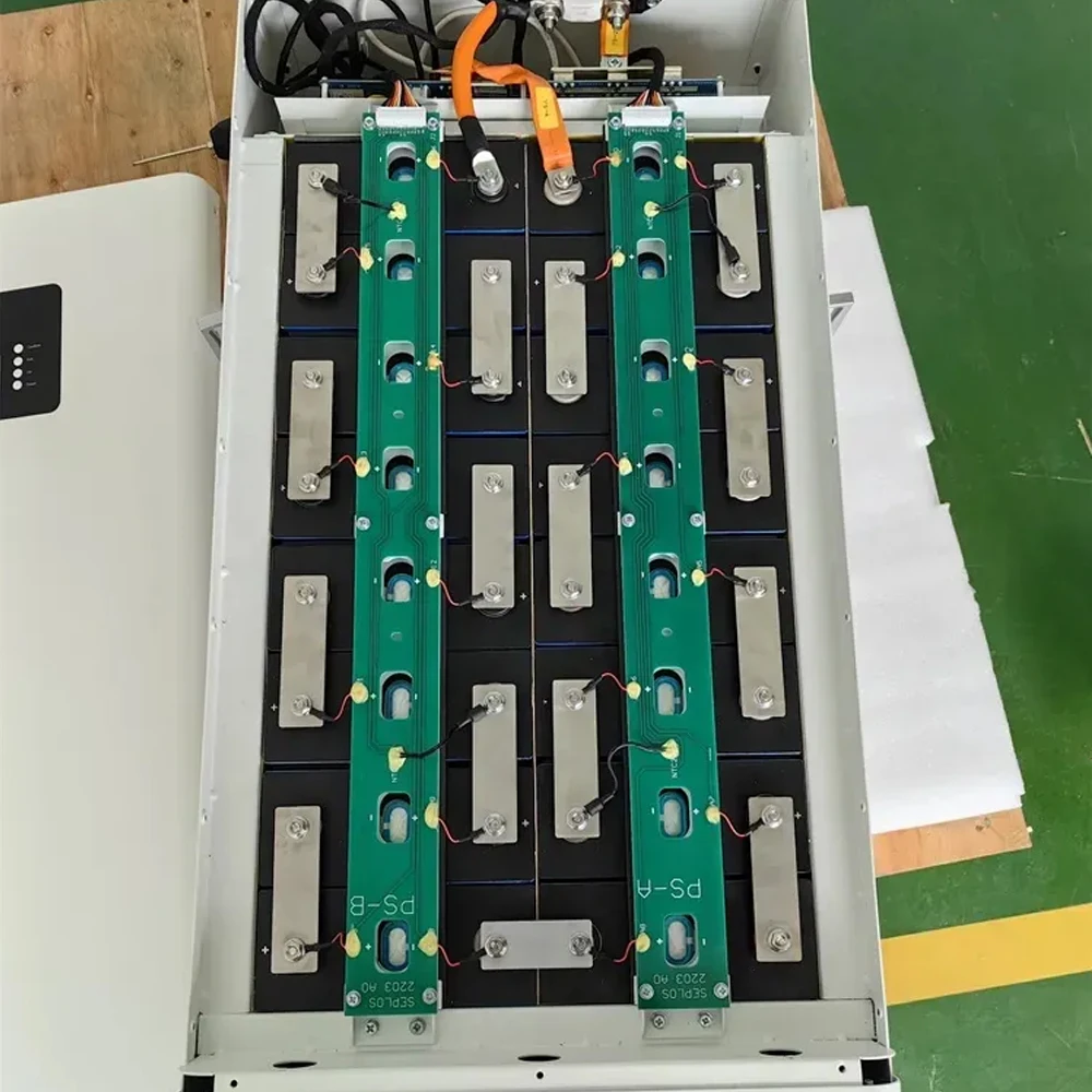 Seplos 3.0 versione 48V batteria custodia LiFePO4 kit fai da te Smart BMS 51.2V 280ah BT LCD 2A custodia al litio bilanciatore attivo assemblare