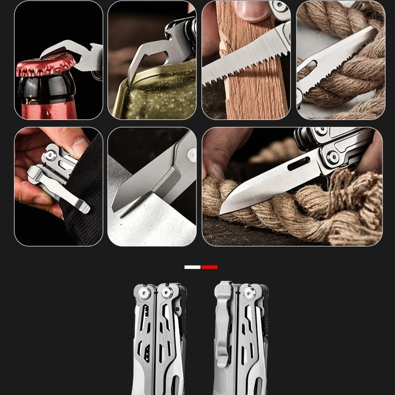 كماشة منزلية جديدة متعددة الوظائف قابلة للطي لعام 2025 مع أدوات يدوية للجيب EDC عالية الجودة ومريحة ومتينة