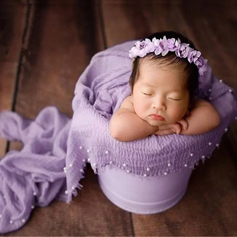 90*170 Newborn Photography Props Baby Wraps Photo Shooting Accessories Photograph Studio Blanket Backdrop Mohair Elastic Fabric