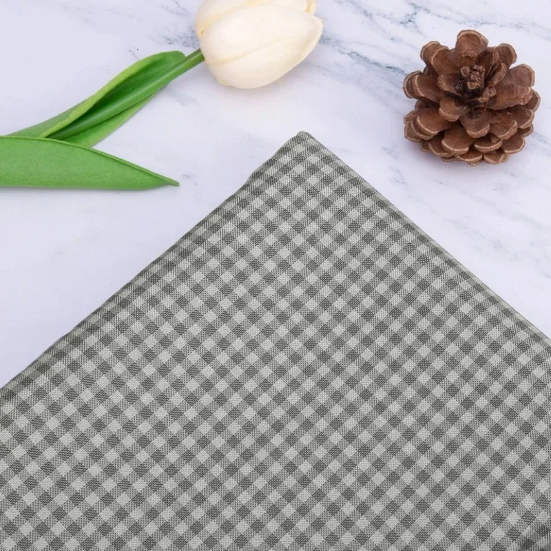 53% silver fiber plaid woven RF shielding conductive EMF shielding fabric