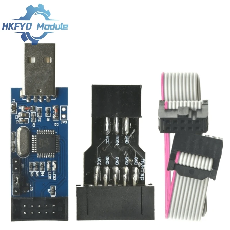 USBASP USBISP AVR программатор USB ISP USB ASP ATMEGA8 ATMEGA128 Поддержка Win7 64Board