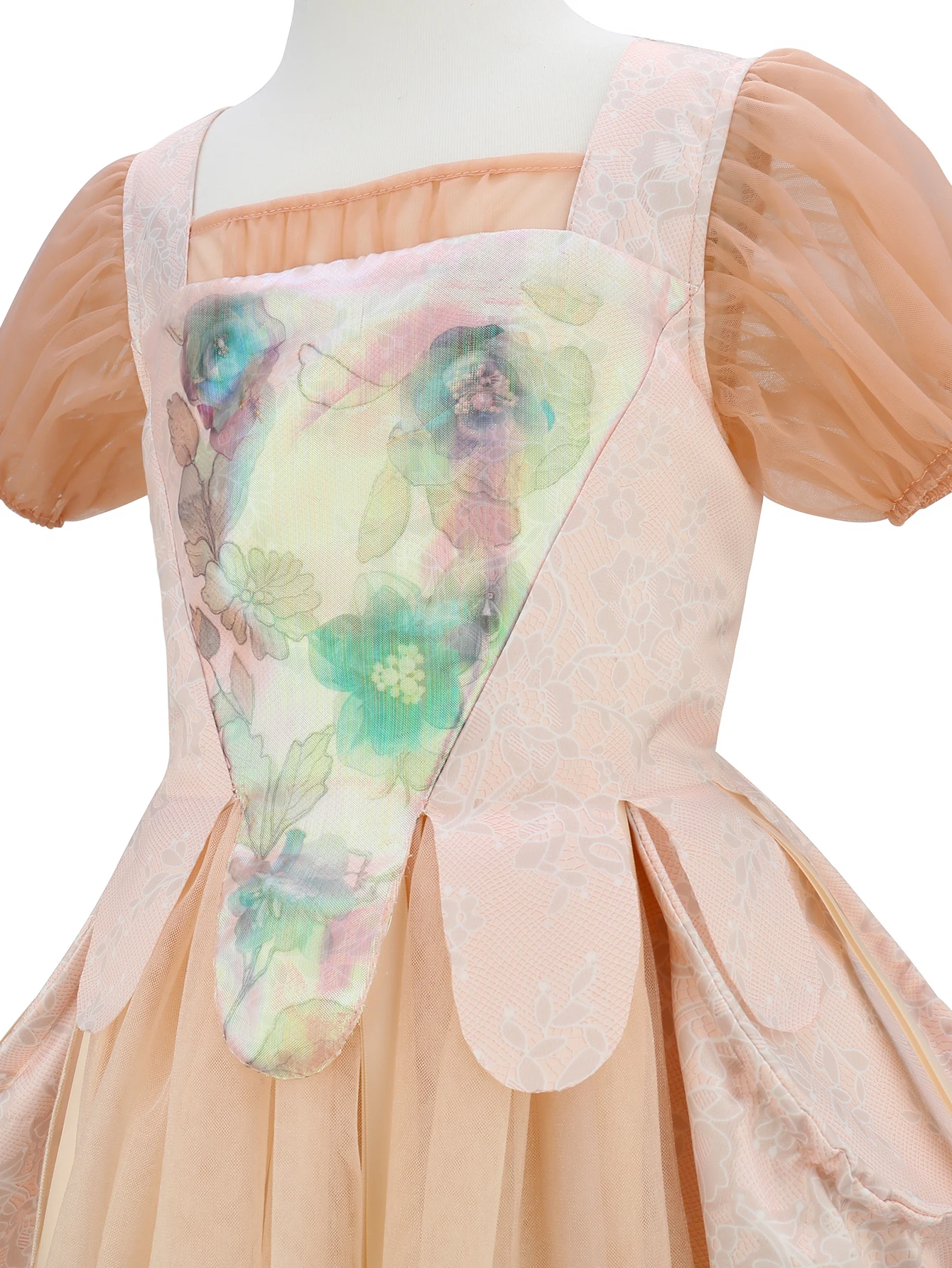 New Halloween Girls Stage Show Dresses Cosplay Special Occasion Children's Clothing 3-10 Years Old Children Carnival Party Dress view 6