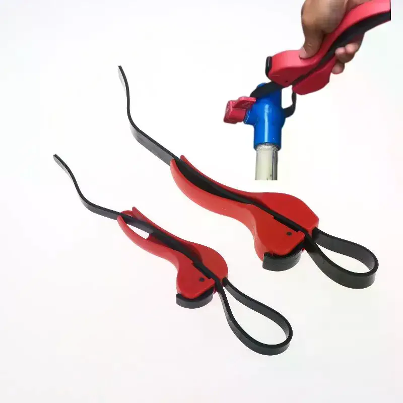 Juego de Llaves de Correa de Goma (1/2 Piezas) Universal Ajustable Multiusos para Extracción de Filtros de Aceite, Reparación Automotriz, Apertura de Tarros y Fontanería