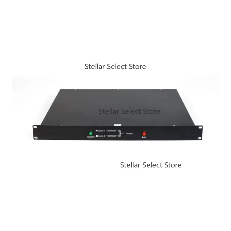 25A Static Transfer Switch Dual Power Selection Rack Mount Electrical Switch for Industrial Use