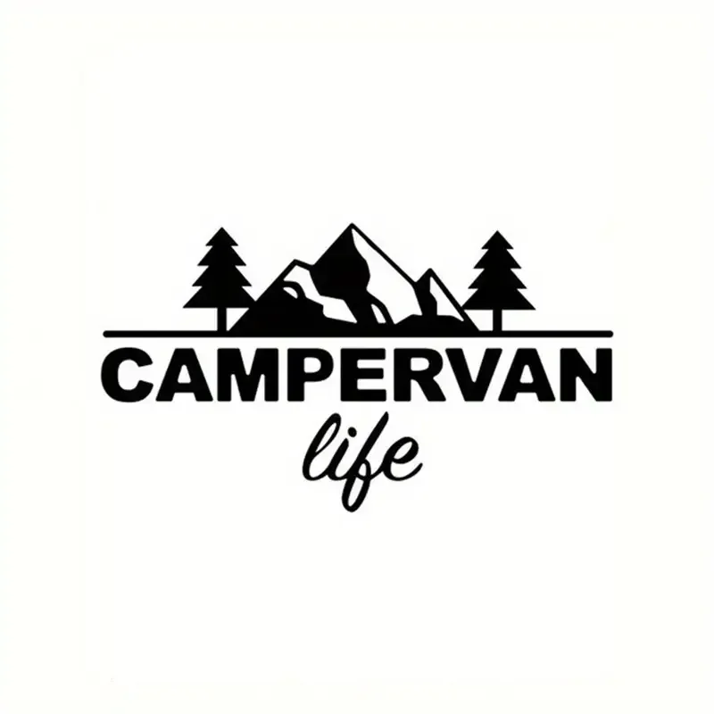 Creative Campervan Life Sticker for Your Laptop, Water Bottle, Vehicle, Truck, Van, Wall, Motorcycle, And Car Additions