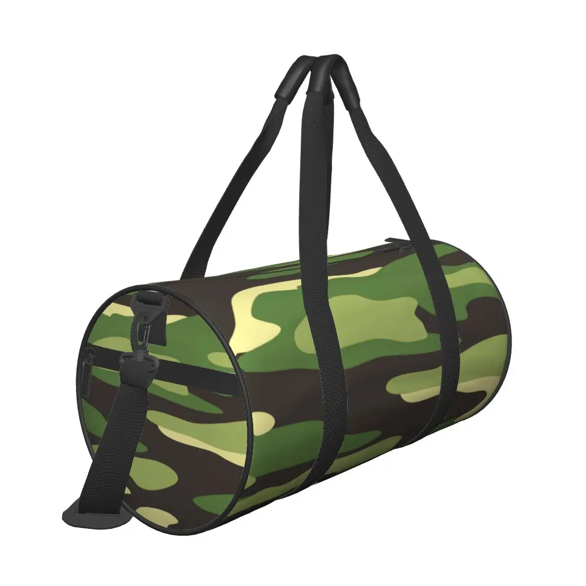 Army Camo Print Sports Bags Forest Multicam Training Gym Bag with Shoes Vintage Handbags Men Pattern Weekend Fitness Bag