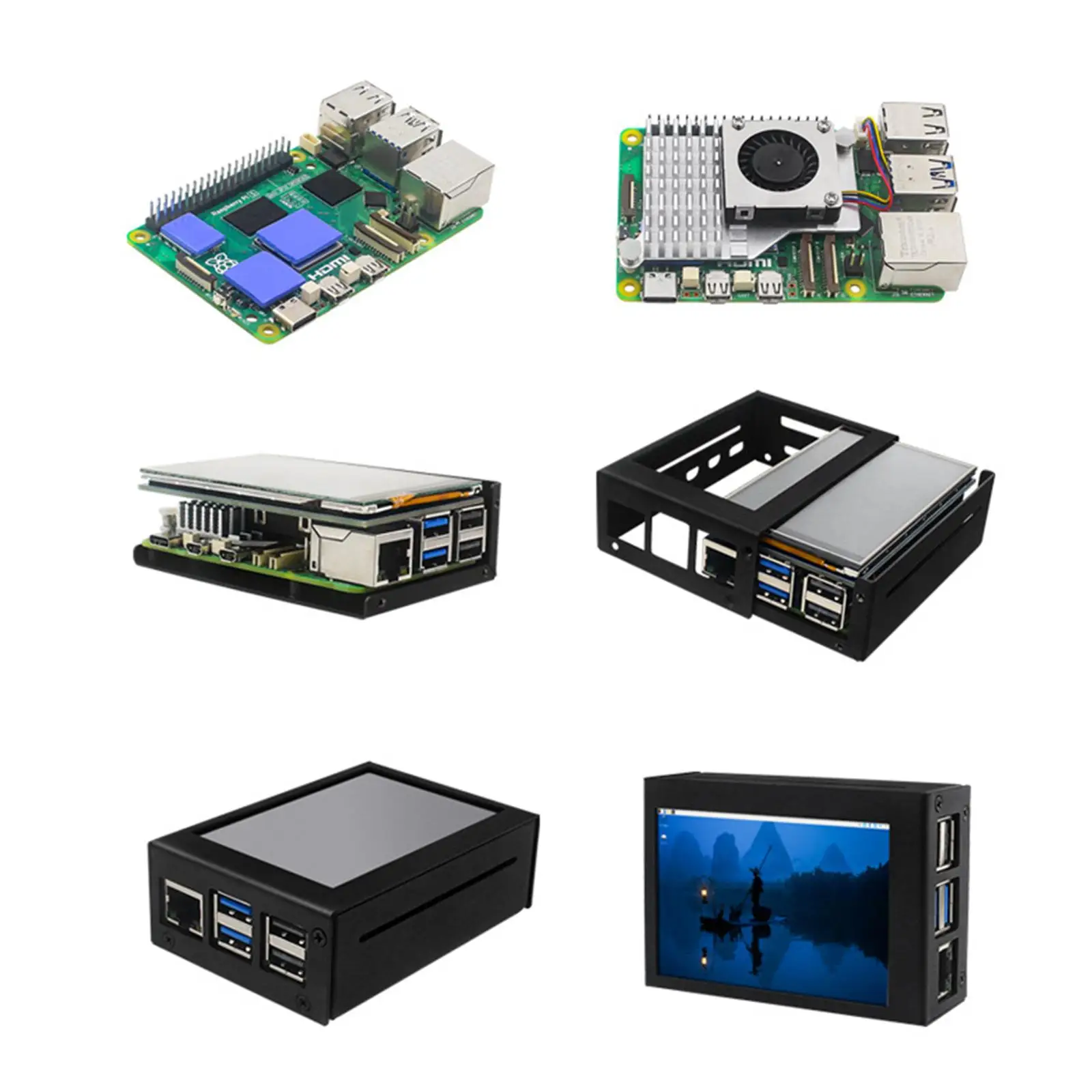 Protective Case with Mounting Screws for Mini PC - usage example