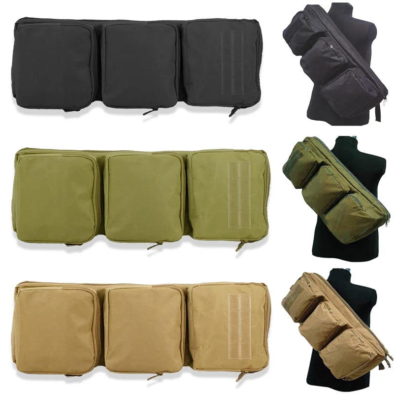 

60CM Nylon Molle Pouch Airsoft Gun Holster Shotgun Rifle Case Shooting Hunting Accessories Tactical Gun Bag For Fishing Wargame