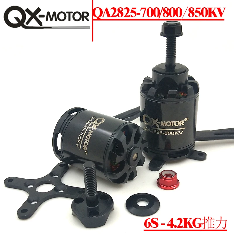 QX-MOTOR QA2825 700KVQX-MOTOR QA2825(x2820) 700KV 800kv 850kv brushless Motores pour RC avion quadcopter X2820