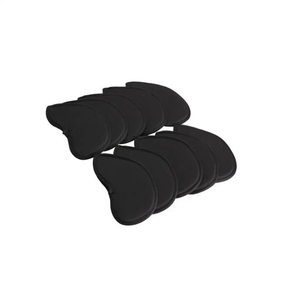 10 Pcs Golf Club Head Covers Durable Neoprene Protective Sports Accessories Gift Golf Equipment