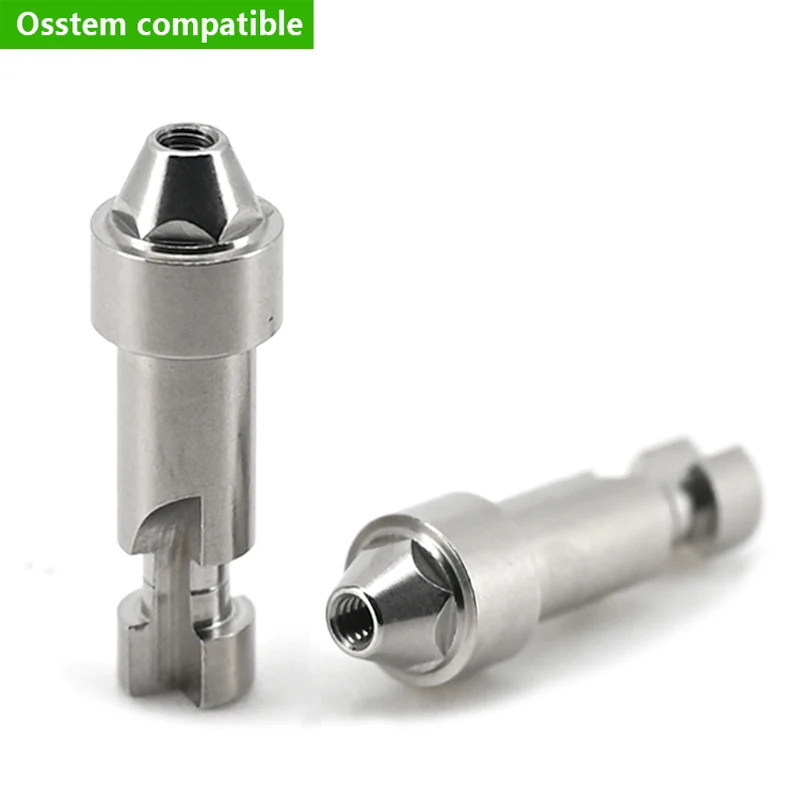 Osstem Multi Unit Analog & Esthetic-low Lab Analog OEM Custom Straight Abutment with Hex Plaster Model Implant Lab Consumables