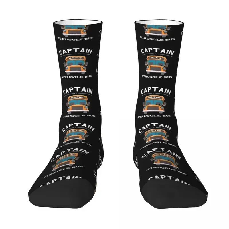 

Bus Captain Of The Struggle Bus Men Women Socks Windproof Novelty Spring Summer Autumn Winter Stockings Gift