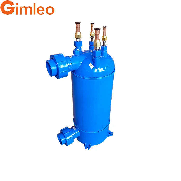 MHTA-15 Titanium PVC Condenser 47KW 160000BTU Inverter Swimming Pool Heat Pump with Heat Exchanger