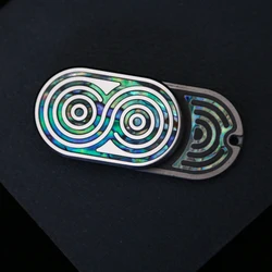 Mechanical Fritillary Material Fidget Slider ADHD Metal EDC Fidget Toys Office Desk Toys Anxiety Stress Relief Toys Adult Gift