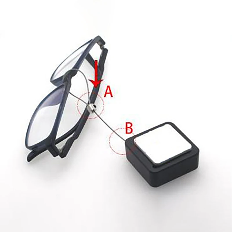 Automatic Retractable Anti-theft Pull Box Wire Collector Remote Control Protection Anti-Lost Telescopic Steel Rope Set