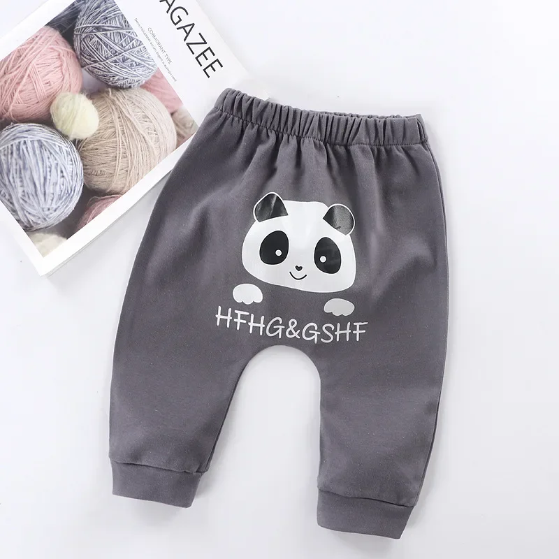 0-2 anni pantaloni per bambini in cotone primavera autunno tempo libero pantaloni Harem neonati ragazze grandi pantaloni PP Dropshipping