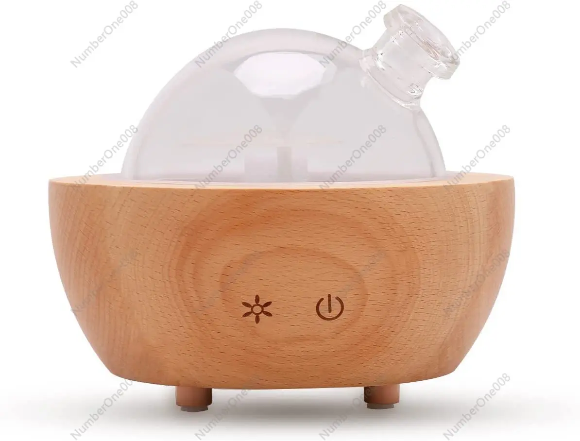 Solid Wood Essential Oil Cold Fragrance Instrument Air Purification Humidifier Cold Spray Nebulizing Diffuser Anhydrous Aroma