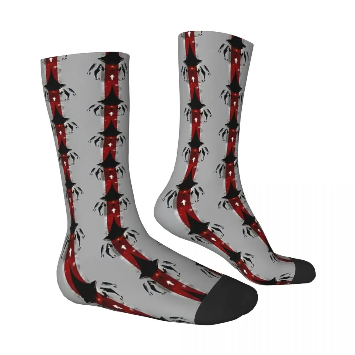 Happy Men's Socks The Commander Vintage Harajuku Mass Effect Game Hip Hop Novelty Crew Crazy Sock Gift Pattern Printed