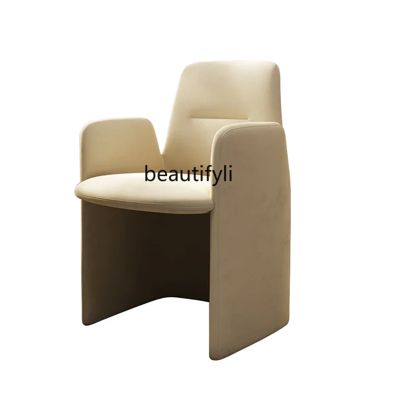 C Modern simple home, dining chair Nordic, hotel lobby reception negotiation chair, model room chair