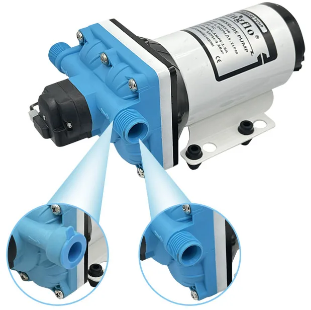 

Singflo New Item HY-404553R 115V 4GPM Water Pressure Pump RV Water Pump with Male Thread Lower Noise Hot Sell Item