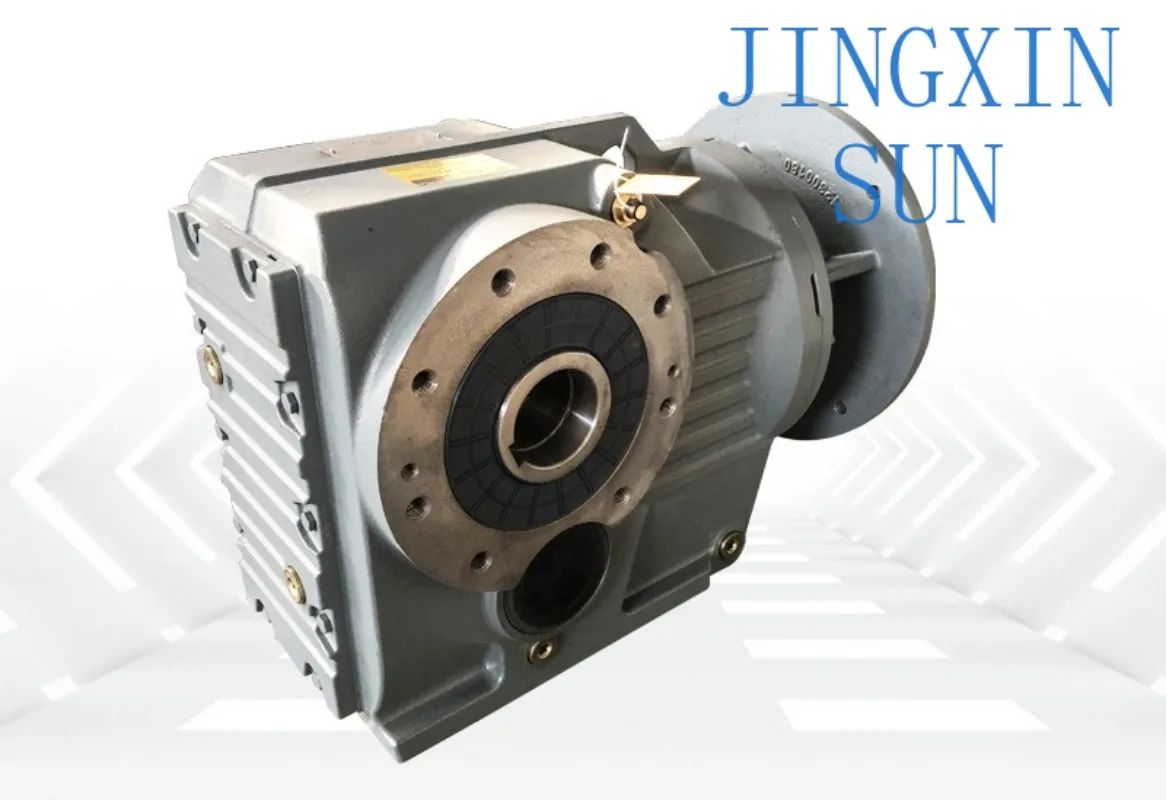 Variety of helical gear reducer styles Four series of hard tooth surface