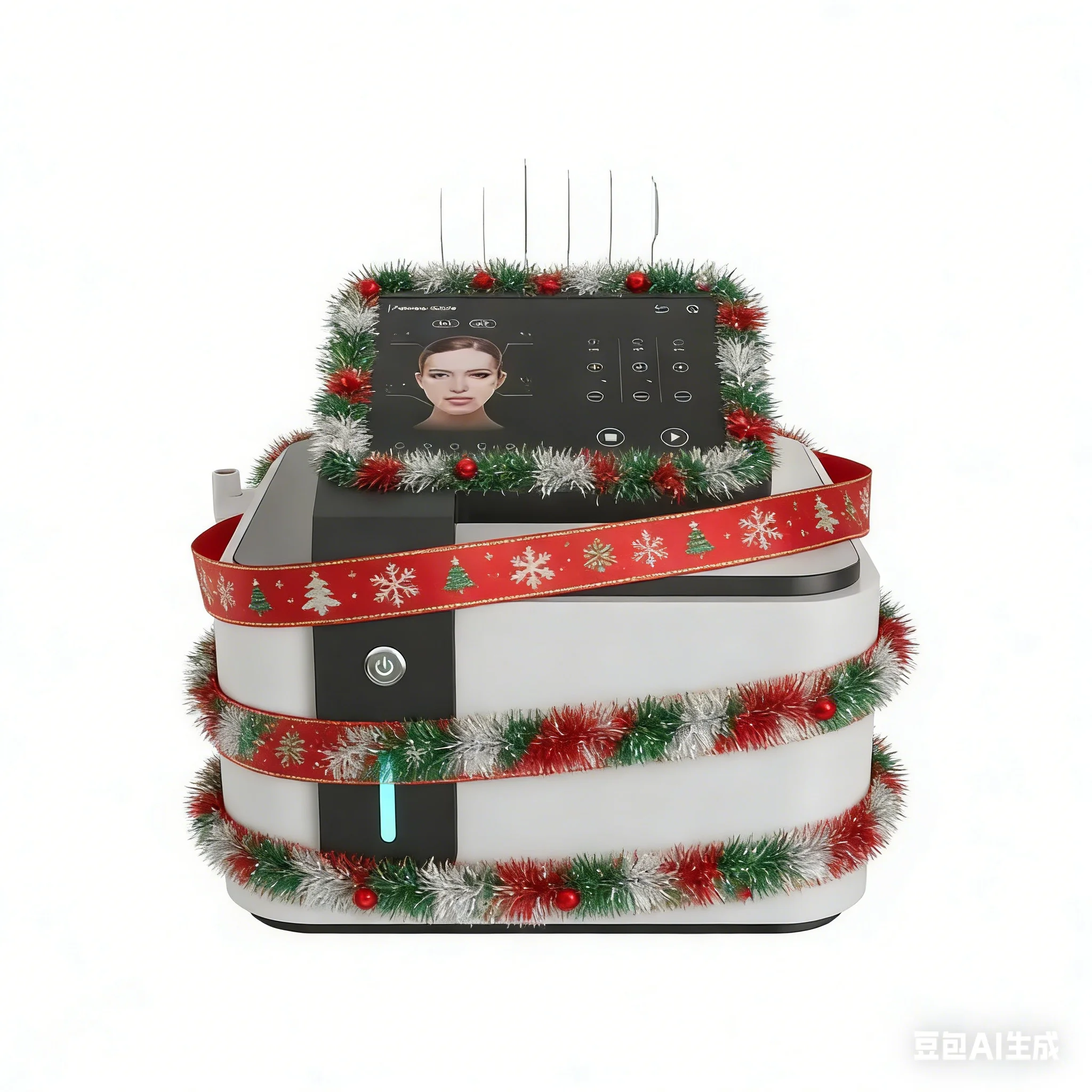 SLyric New Arrival  Ret Face Lift Electric Massager Face and Neck Lifting Machine Anti-Aging Heating Microcurrent Machine