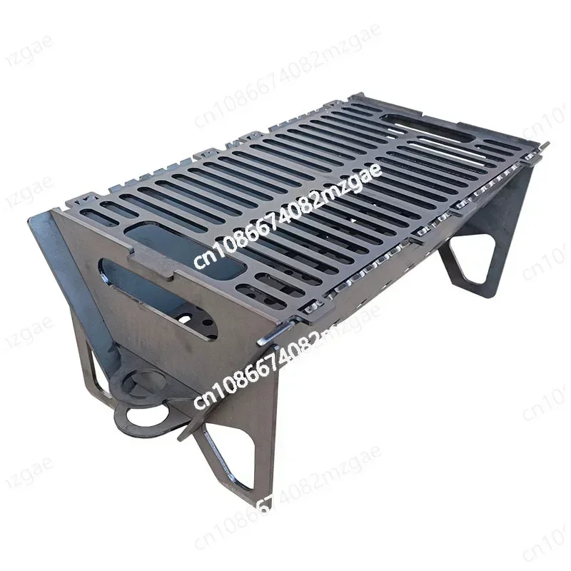 Garden BBQ Grill Outdoor Home Small and Convenient Stainless Steel Thickened Carbon Steel Easy to Disassemble