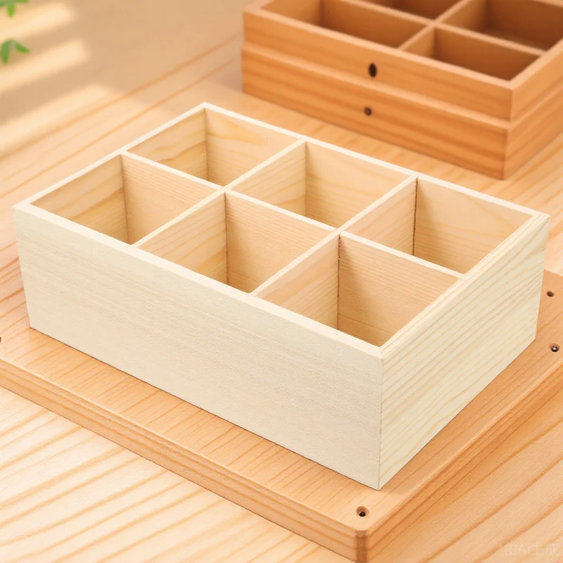 

Desktop Marker Box with Multiple Compartments Marker Pen Holder for Office School Home Desk Organizers Crayon Boxes Makeup