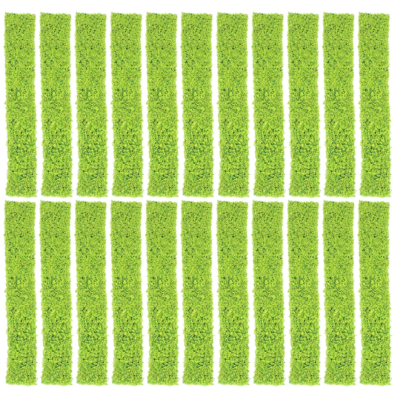 

20pcs Simulation Bush Cluster Miniature Flower Ornament For Sand Table Decor Railroad Scenery Diy Micro Landscape