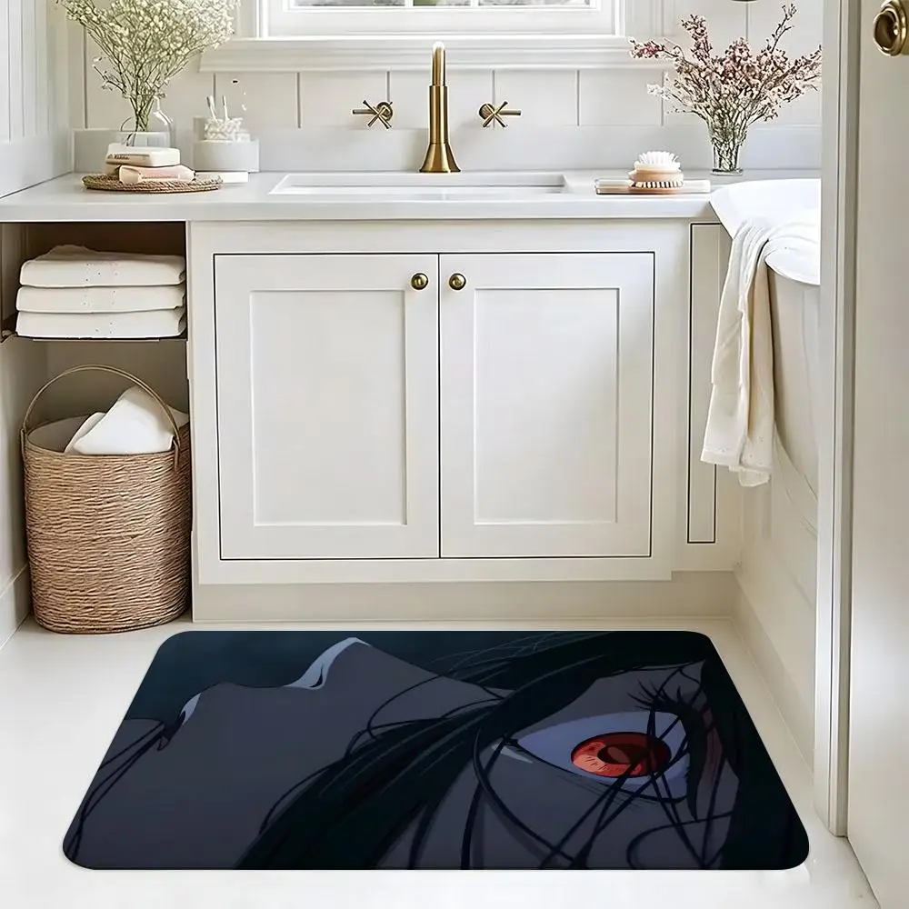 Anima T-The WorldS Is DancingS Floor Mat Absorbent Floor Mat Non-Slip Entrance Rug for Bathrooms Restrooms and Toilets